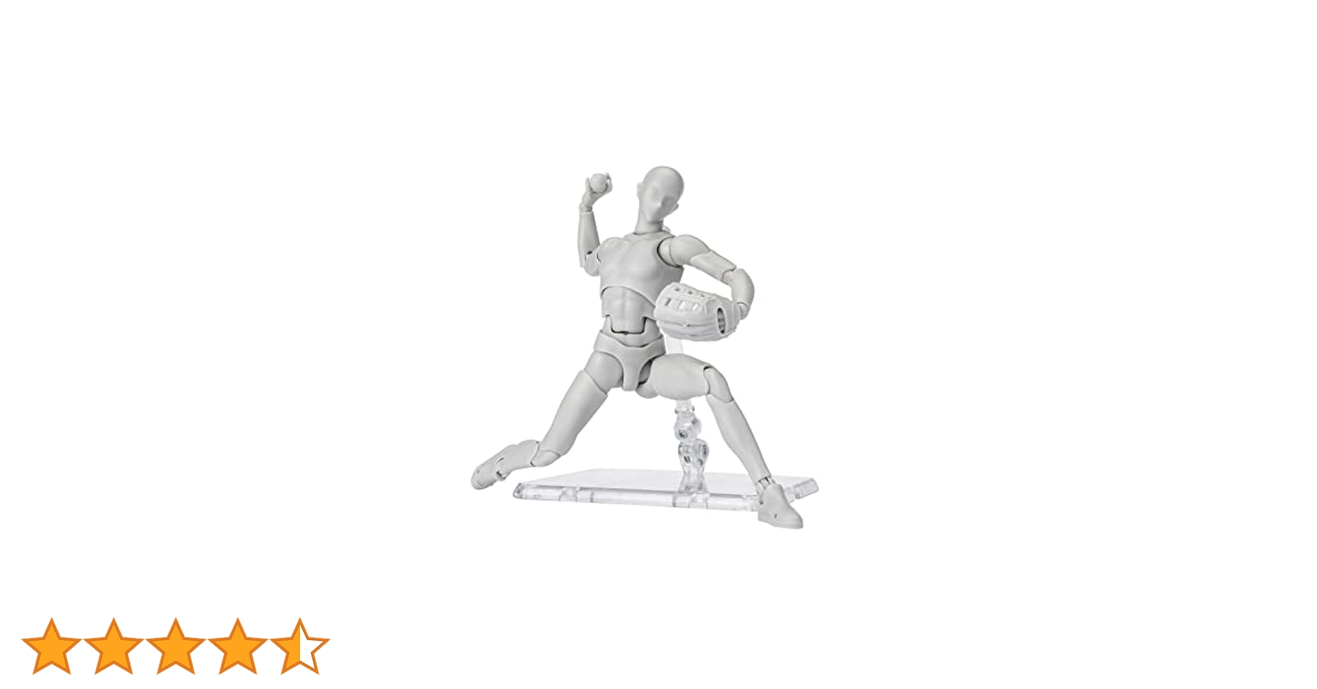 【開封済未使用品】kunkun body（クンクンボディ）一式 Bandai - Figurine S.H.Figuarts - Body Kun (male) DX Set Grey